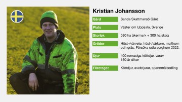Follow a Farmer profil: Kristian Johansson