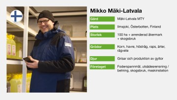 Follow a Farmer profil: Mikko Mäki-Latvala